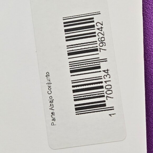 💜 Buganco Purple Two-Piece Set – Bow Accent Jacket & Trousers (NWT) - Picture 13 of 13